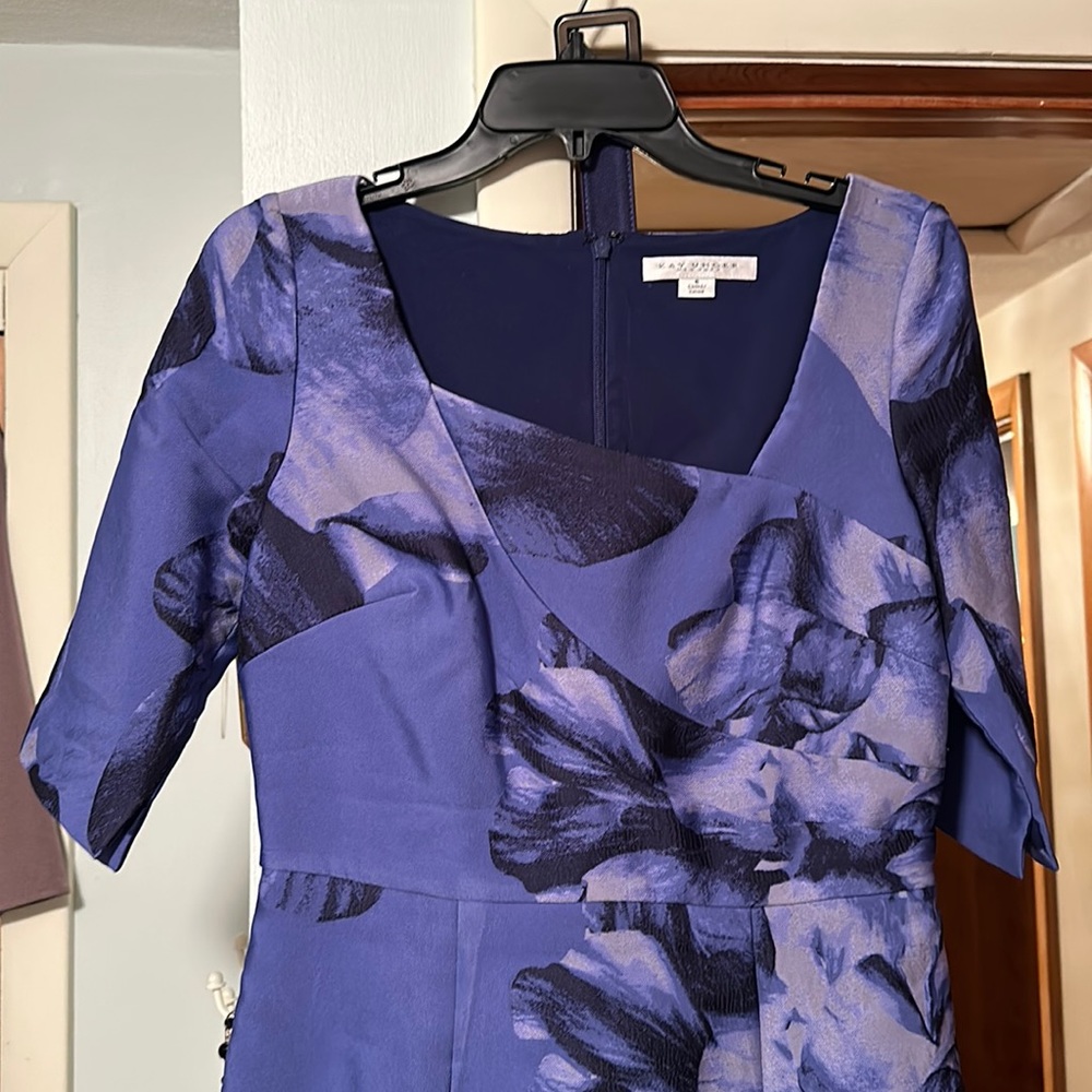 Kay Unger belted dress